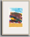 Ronnie Landfield   "Secret Response"   1999   10&frac12;" x 7&frac12;"